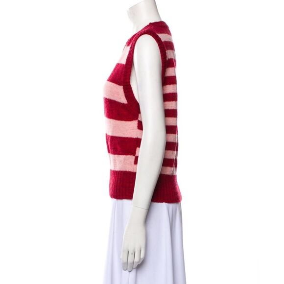 Molly Goddard New Striped Wool Vest Size L - Picture 7 of 12